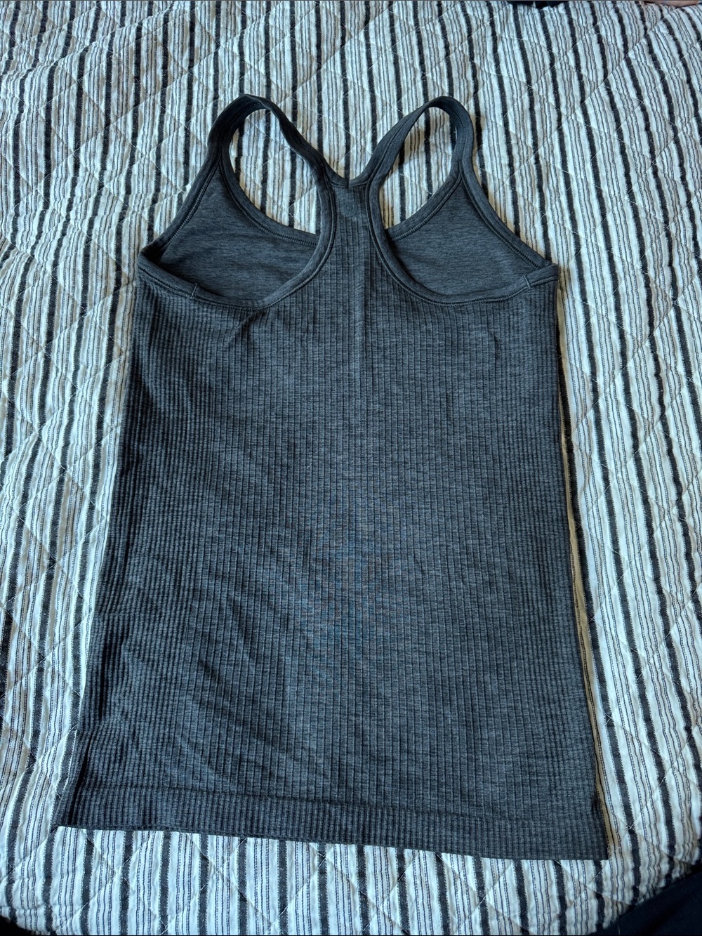 Ebb to Street Tank Top (Light Support, B/ C Cup) in Graphite Gray